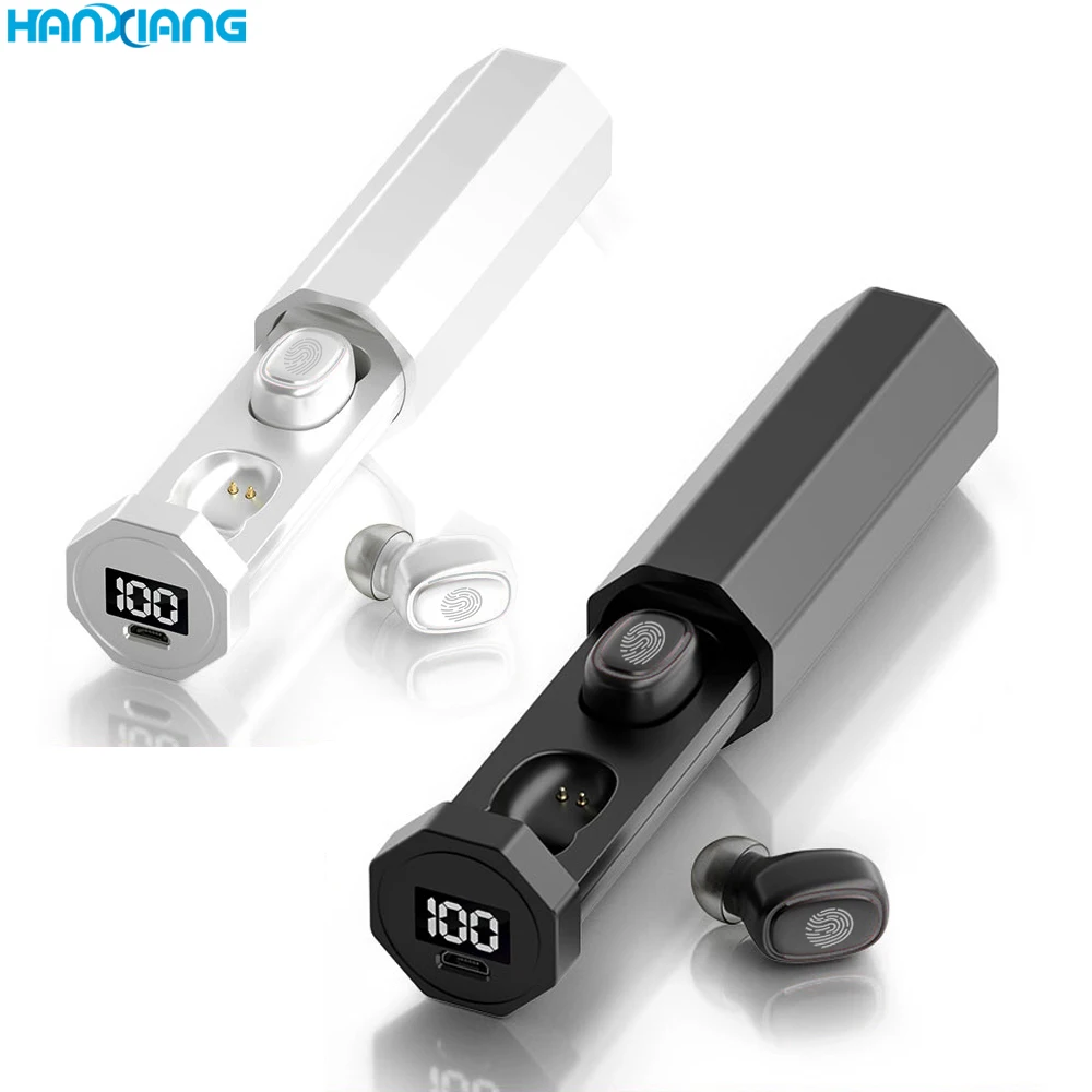 

2021 New Products Arrivals Amazon Hot Sale BT 5.0 Magnetic TWS Hand Free Wireless Radio Earphone Mini Earbuds With Charging Box, Black , white ,pink , blue