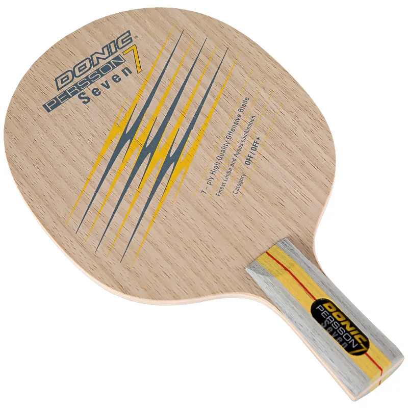 

DONIC professional table tennis racket soleplate Persson 7-layer pure wood straight horizontal racket