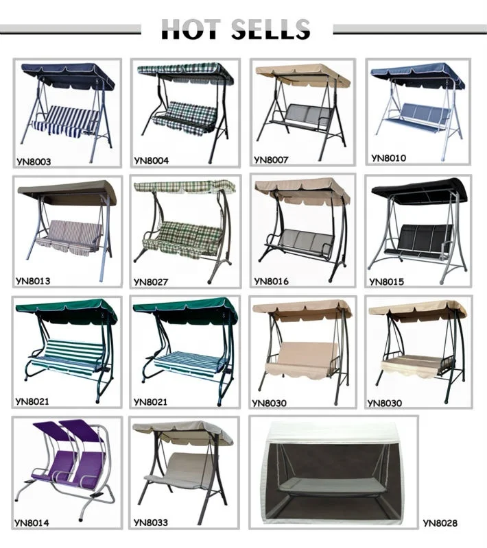 
3 Seats canopy swing chair patio garden swings with canopy convertible roof for outdoor backyard and deck 