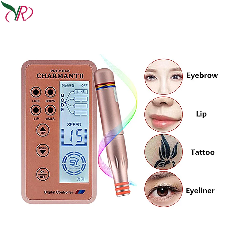 

Permanent makeup tattoo kits & tattoo machine supplies & tattoo equipment, Rose golden