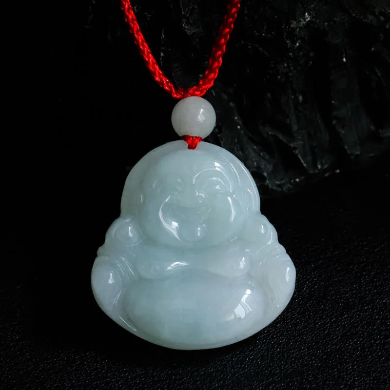 

Genuine Natural Emerald Pendant Myanmar Jade Buddha Guanyin Factory Wholesale Delivery FC2091517