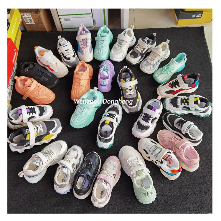 

K641 Kids Walking Casual Breathable Girls Casual Shoes and Children Sneakers