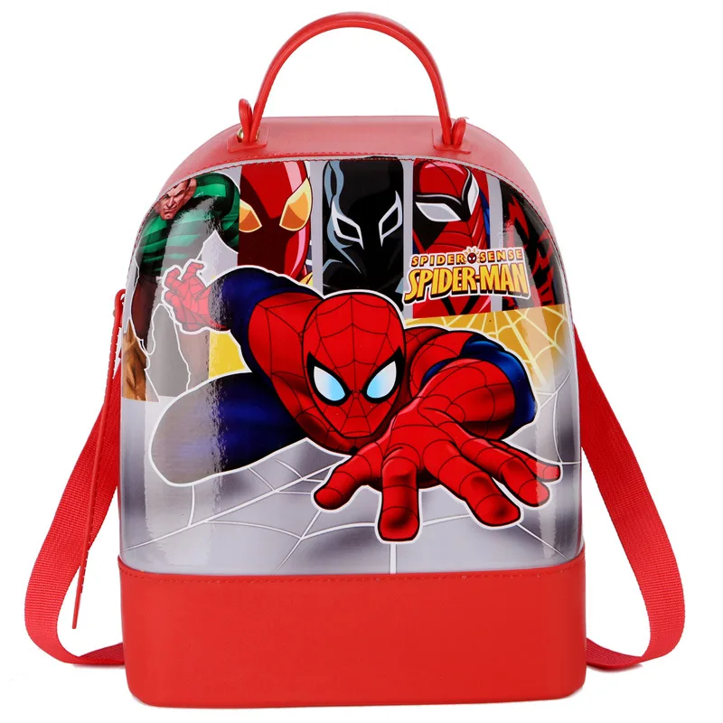 

Children's cartoon schoolbag silicone shoulder bag kindergarten boys and girls animation backpack