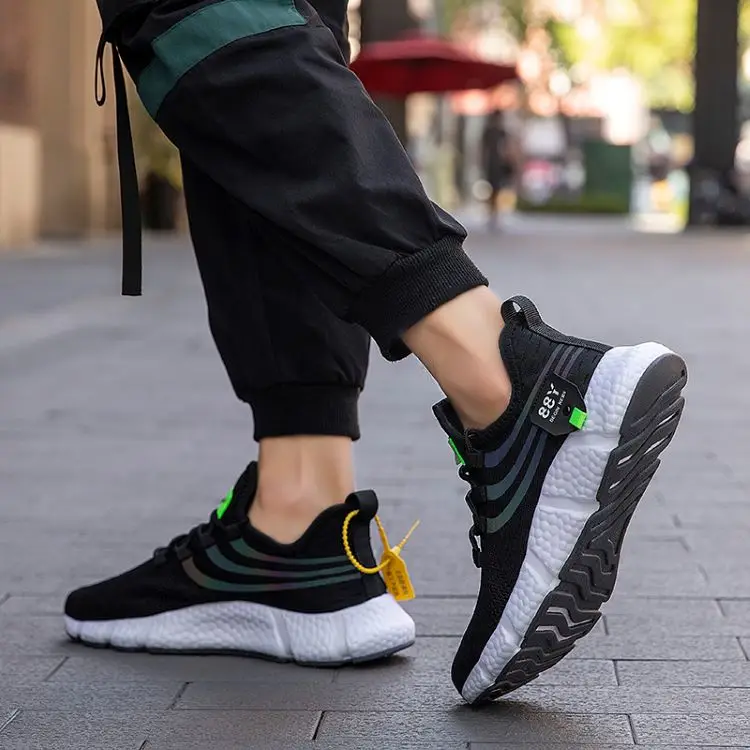 

Hot selling men causal sneakers men's breathable and fashion sneakers summer 2020 comfortable man sport shos shoes