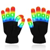 Clubbing Dance Flash Kids Novelty Disco Birthday Christmas Custom Bar Funny Party Safety LED Gloves
