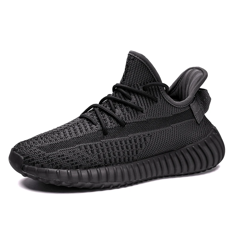 

high quality Wholesale Latest Design Original High Quality Men Sneakers Yeezy 350 v2 Men Running Sports Shoes, Black,white