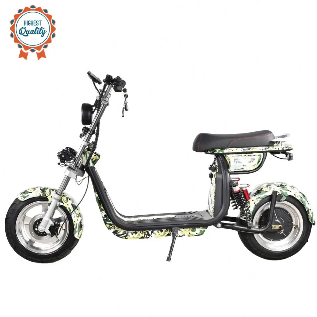 

Eu Stock YIDE C320 Europe Area Free Shipping Dropshiping Chopper Used Vespa Elec Scooters Electric Adult, Black
