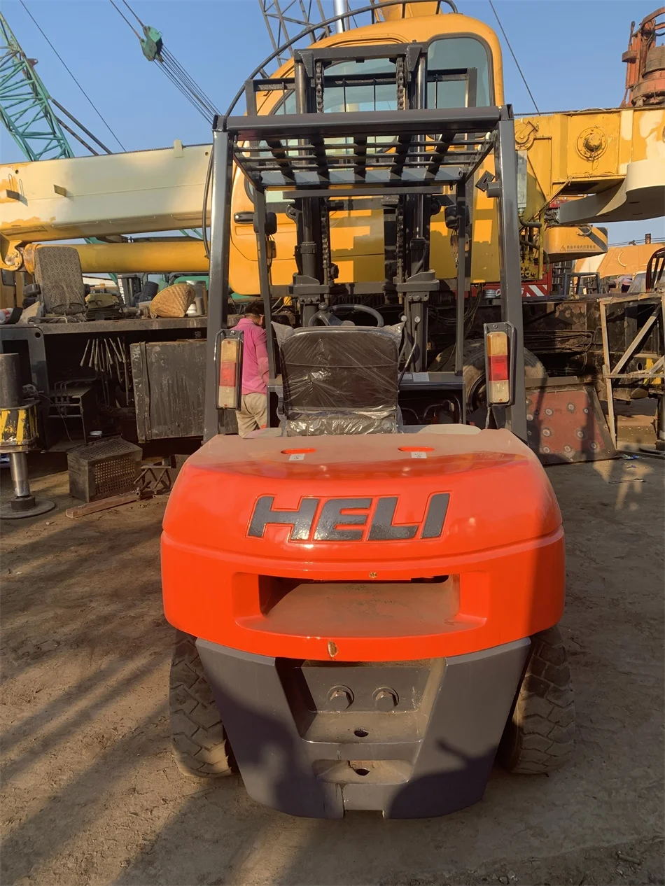 Sideshift Used Heli Forklift 3 Tons K30 Cpcd30 Heli Diesel Hydraulic