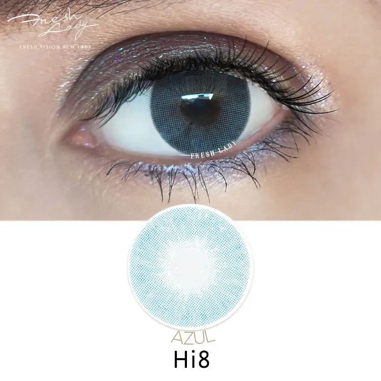 

Fresh lady wholesale natural color cosmetic contact lens