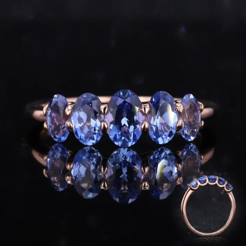 

Starsgem jewelry blue sapphire moissanite rings 925 sterling silver moissanite ring with certificate blue sapphire for men ring