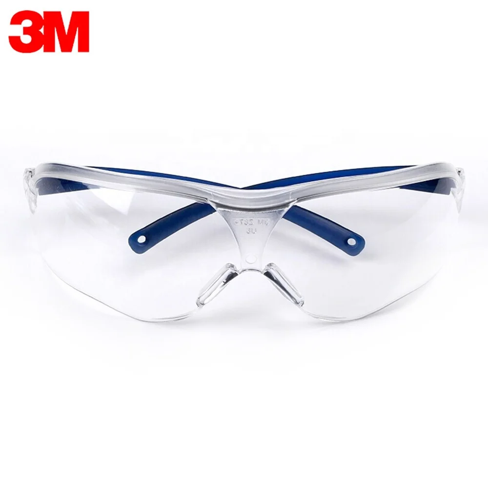 
3M 10434 Safety Glasses Cycling Glasses Eyewear Anti Dust Windproof UV Protection Anti Fog Coating for Eye Protection 