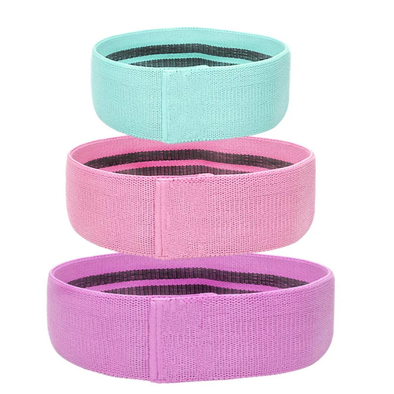 

Factory wholesale thickened design hip resistance bands booty bands, Purple, pink, blue, green, navy blue, gray, black