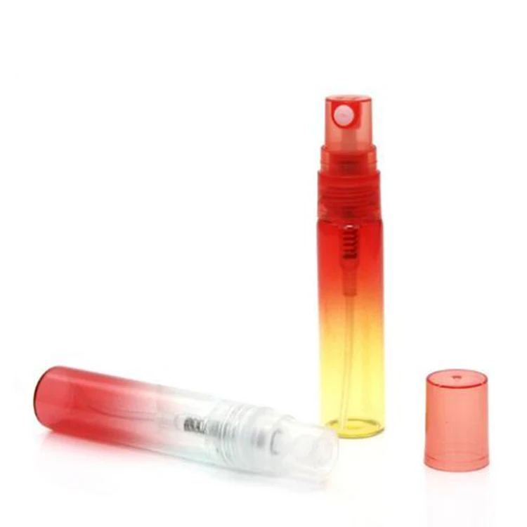 

5ML 8ML Colorful Mini Rainbow Empty Pen Glass Perfume Atomizer Pocket Spray Bottle