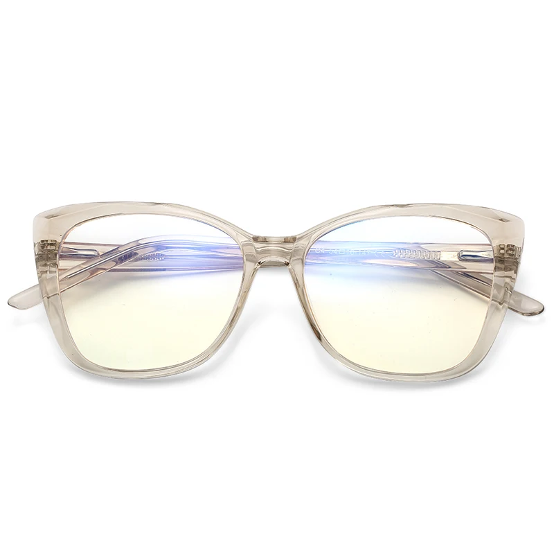 

Hot Sale Classic Quality Ladies Optical Glasses Acetate Cat Eye Anti-blue Eyeglasse, Picture shown