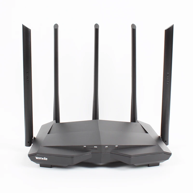 

AC11 Dual band AC1200 Gigabit Ports 5*6dBi High Gain Antennas home Wireless Router easy setup, wifi router