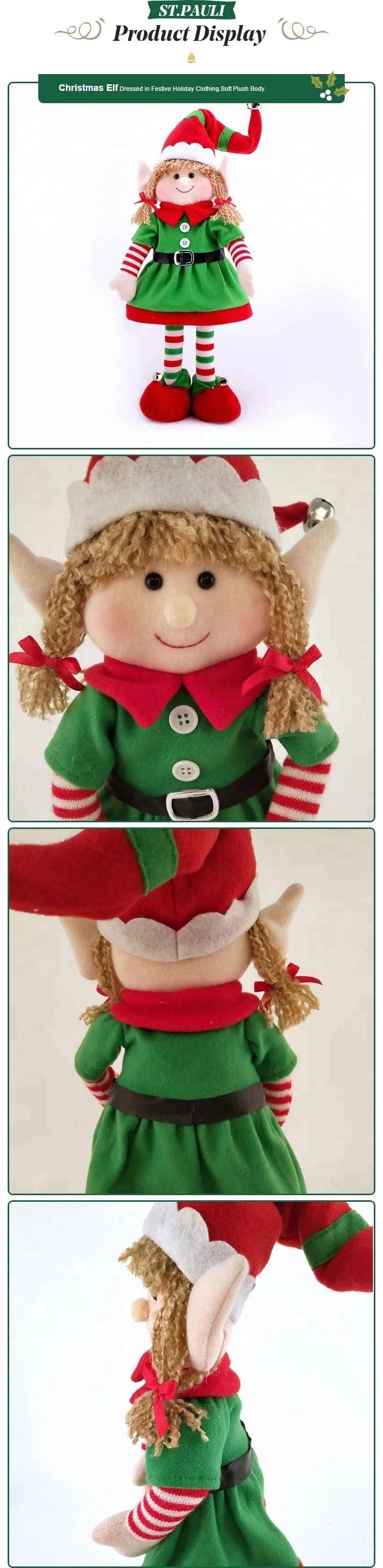 plush elf wholesale