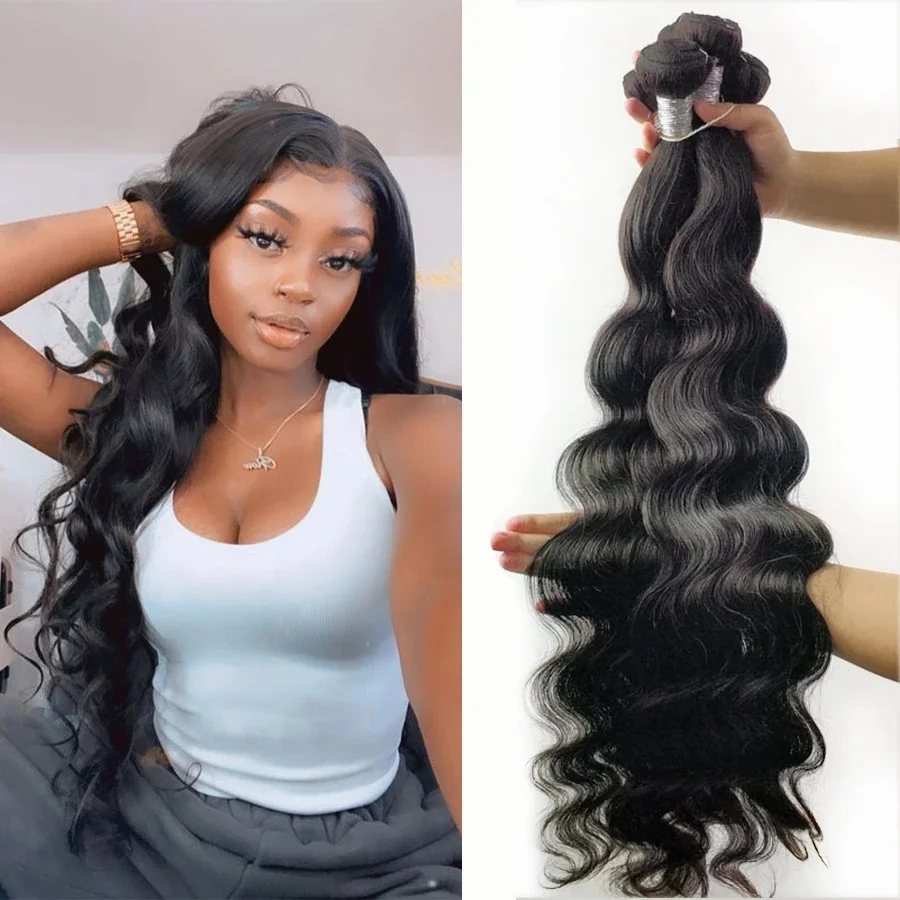 Top quality wholesale blue band raw brazilian hair weave bundles 100% unprocessed virgin cuticle aligned hair from one donor