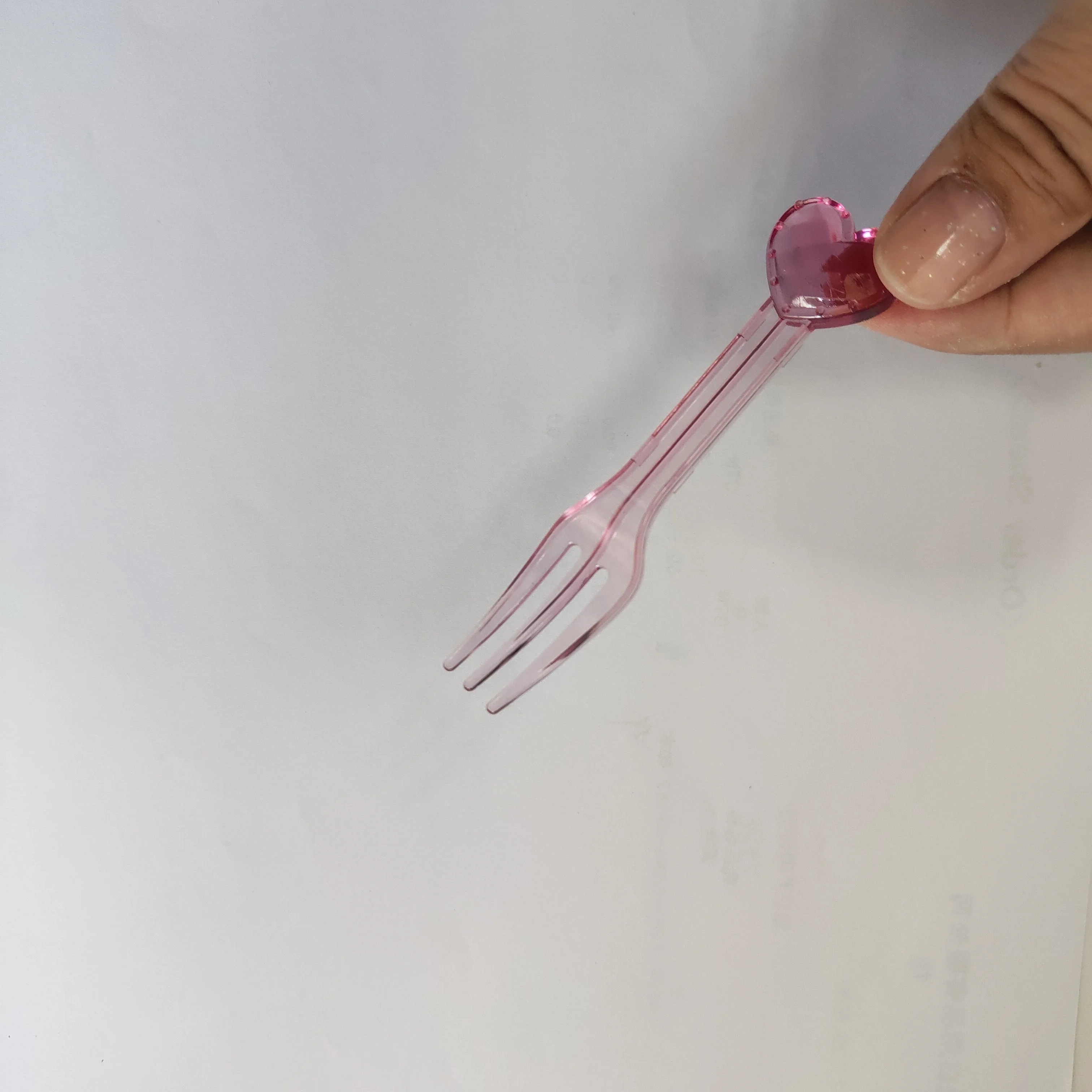 
Gold Supplier plastic yogurt spoon jelly spoon 