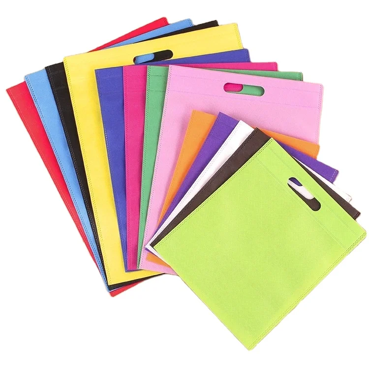 

Best Price D-Cut Bags PP Nonwoven Eco Friendly Nonwoven Bags, Customized color