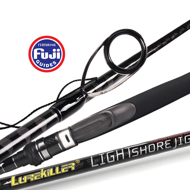 

Lurekiller ultralight high carbon jig fishing pole slatwater slow jigging rod
