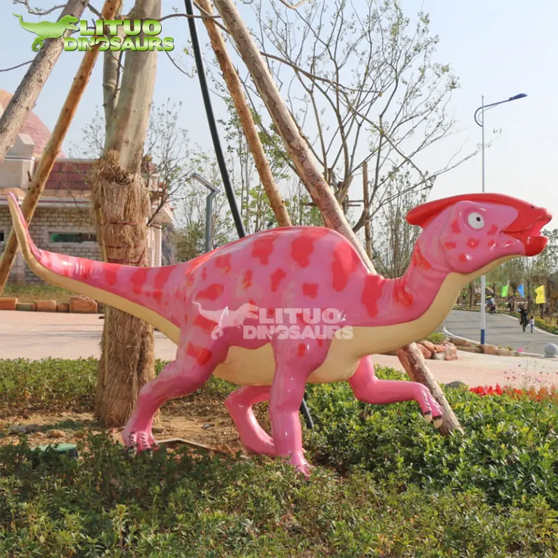 Playground Cartoon Statue Fiberglass Dinosaur - Buy Fiberglass Dinosaur ...