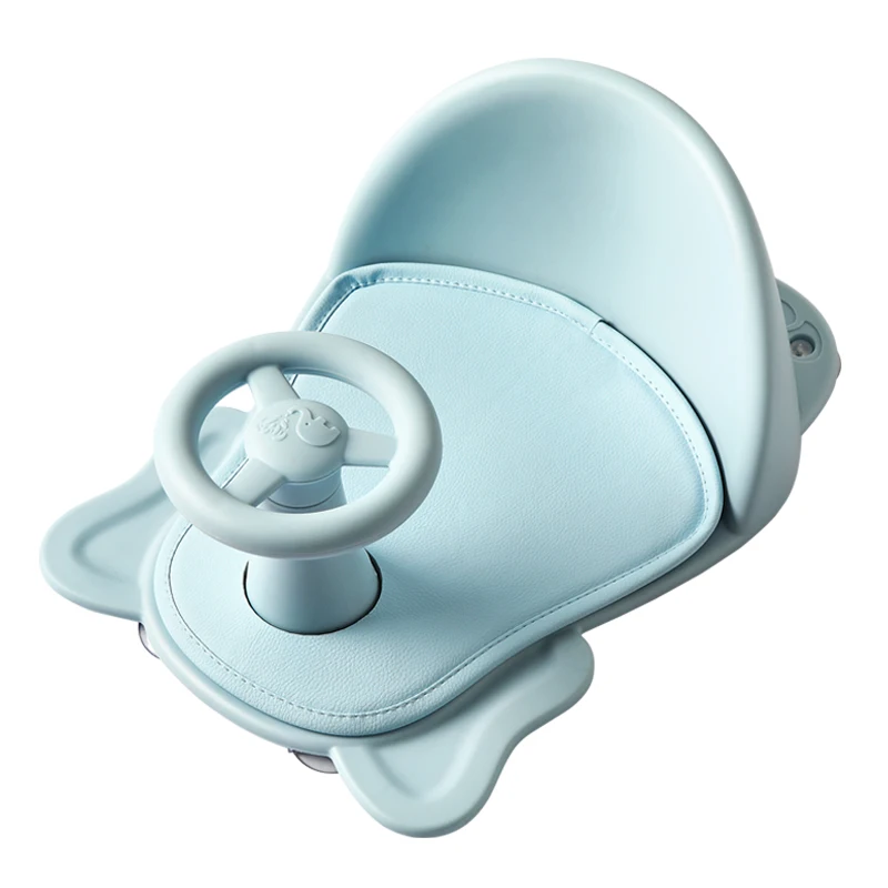 

New Arrival Infant Soft Baby Bath Support Seat Chair Safety Anti Slip, Blue/green/pink