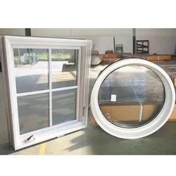 Doorwin hot Sale china made aluminium round windows with tempered glazing circular stained glass window
