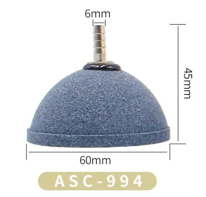 

Air Stone Bubble Ball Shape Airstones Diffuser for Aquarium Hydroponics Bread Type Air Stone For Aquarium Fish Tank, As the picture shown