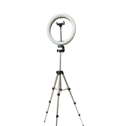 10 inch 26 cm Led Circle Selfie Photographic Lighting Soft Black White USB Ring fill light with 3110 tripod stand