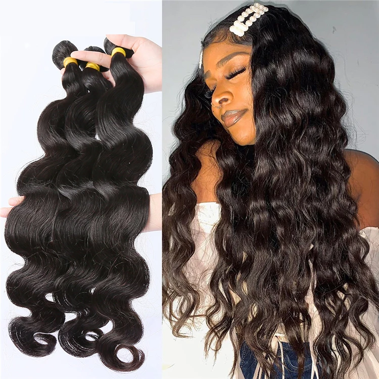 

Hot Beauty 10"-28" No Shedding NoTangle Virgin Unprocessed Hair Product Cuticle Aligned Hair Cambodian Hair