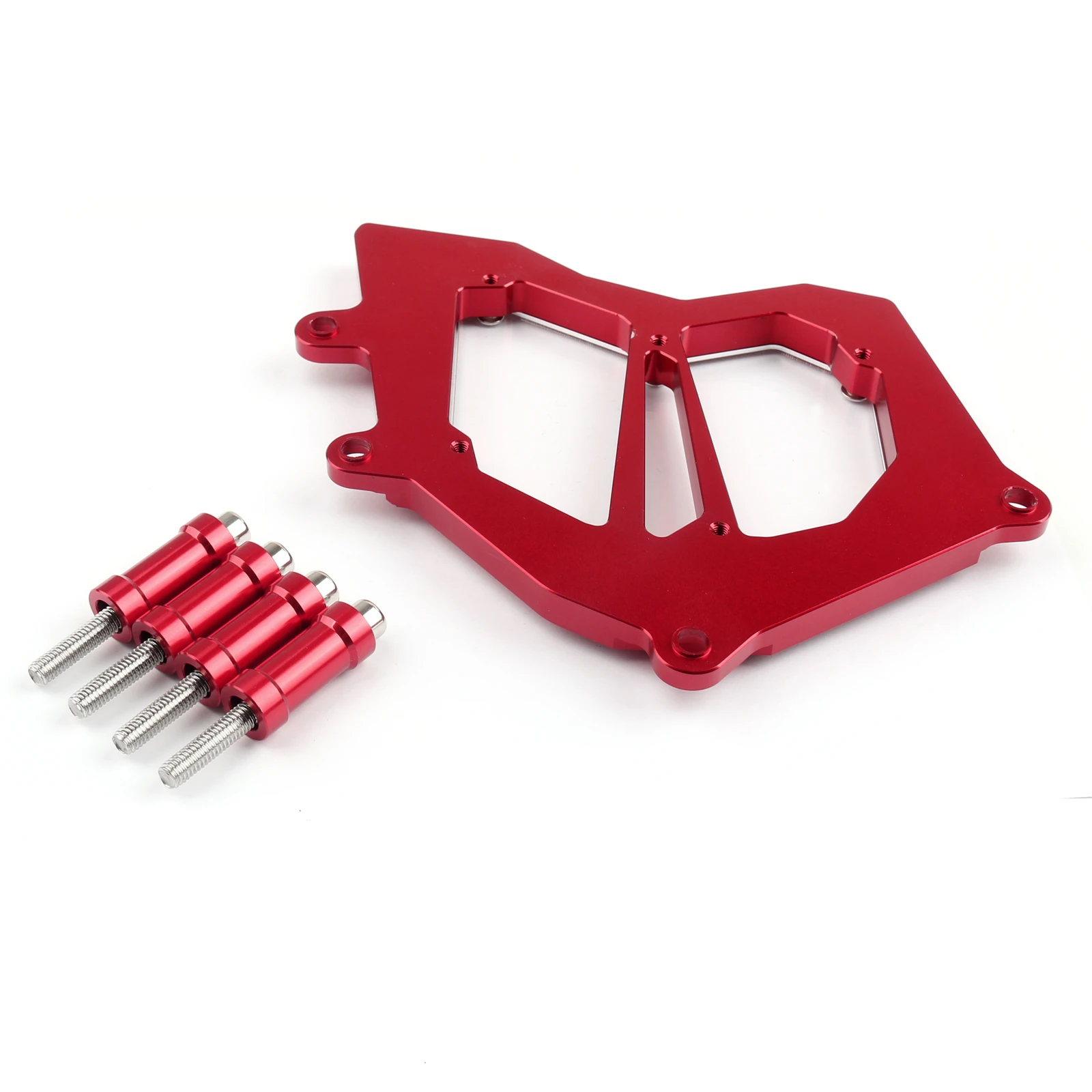 

Areyourshop Sprocket Chain Guard Cover Grill Plate For Kawasaki ZX10R Ninja 2011 12 13 14 15 2016 Red