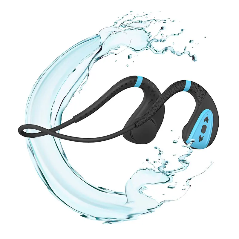 

Factory price running sports wireless earphone waterproof IPX8 open ear headset for swimming