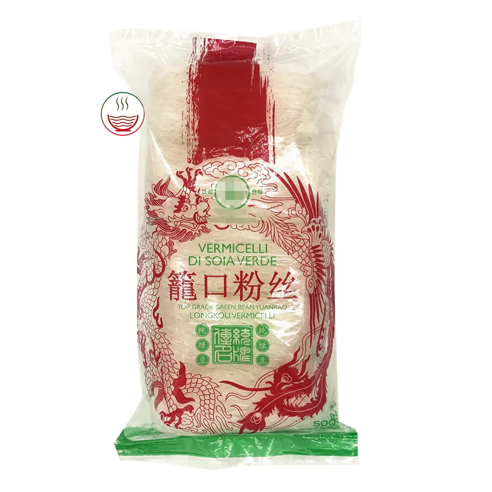 
Low Fat Gluten Free Ribbon/Cut Green Bean Thread Longkou Vermicelli instant noodle 