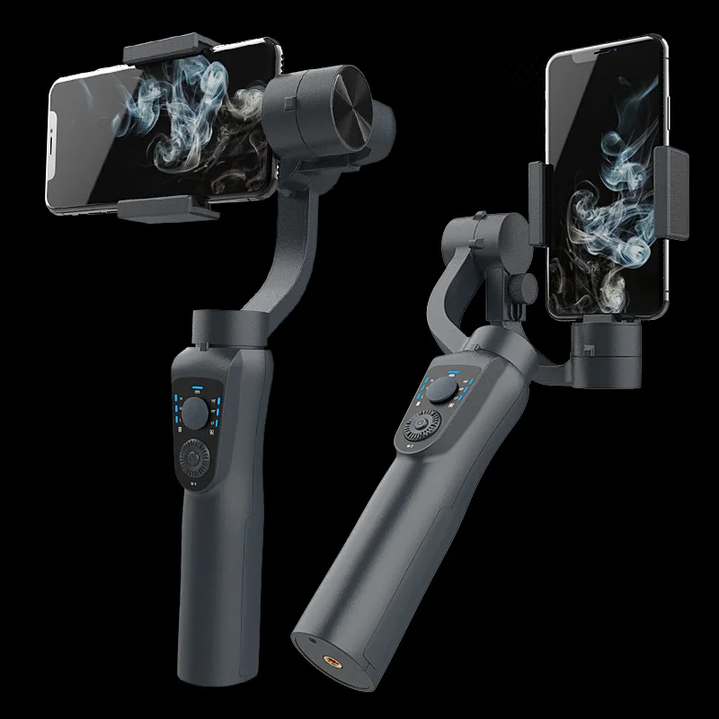 

2019 Professional 3-Aixs Gimbal Stabilizer Action Camera Holding Platform for Smartphone