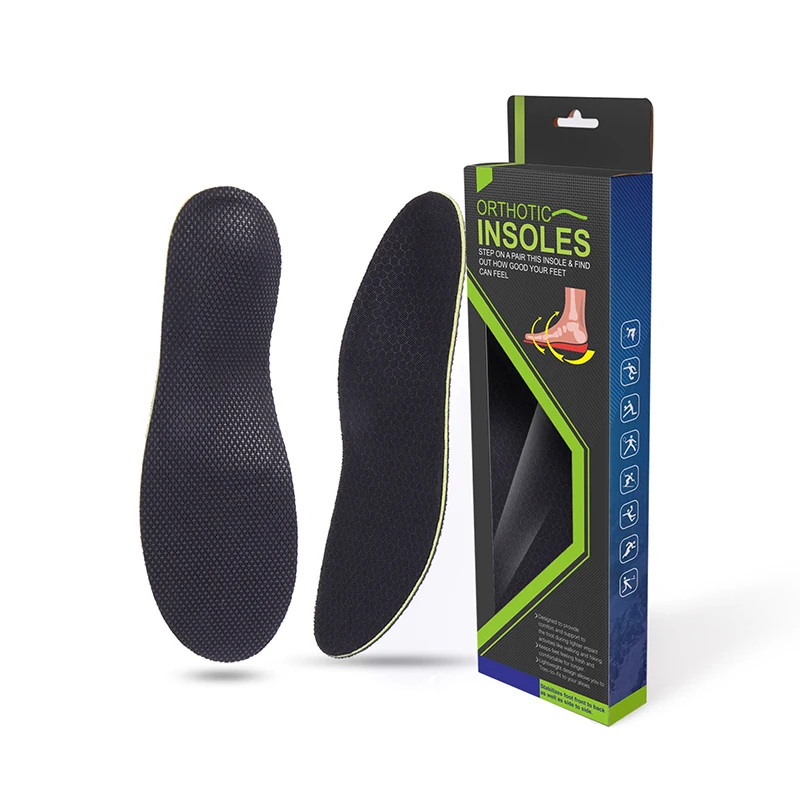 

JIANHUI Microwave Heat Moldable Thermoplastic Insole Custom Foot Orthotics Oven Insole For Flat Foot