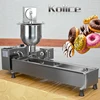Express to worldwide 110v USA Commercial Automatic Baked Donut Machine doughnut machine With Wide Oil Tank 3 Sets Mold