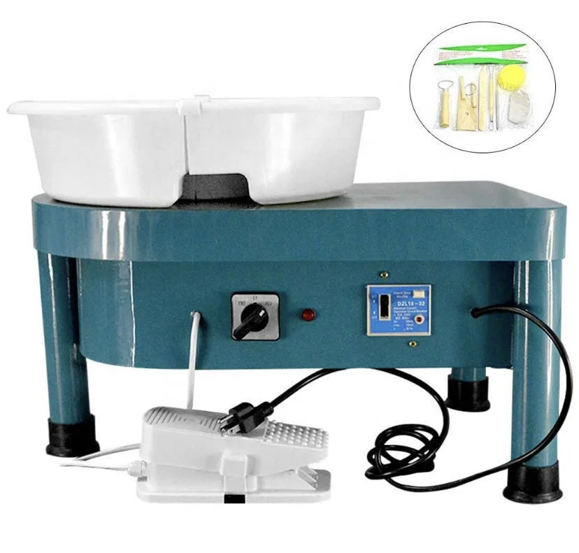 

Hot sale 350W electric ceramic wheel for adults and children, ceramic DIY ware, ceramic equipment, ceramic machine