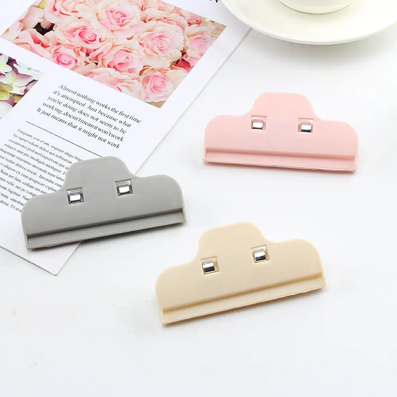 

Plastic Food Sealing Clip Food Bag Snack Clip Home Sealing Clip Plastic Bag Sealer, As show