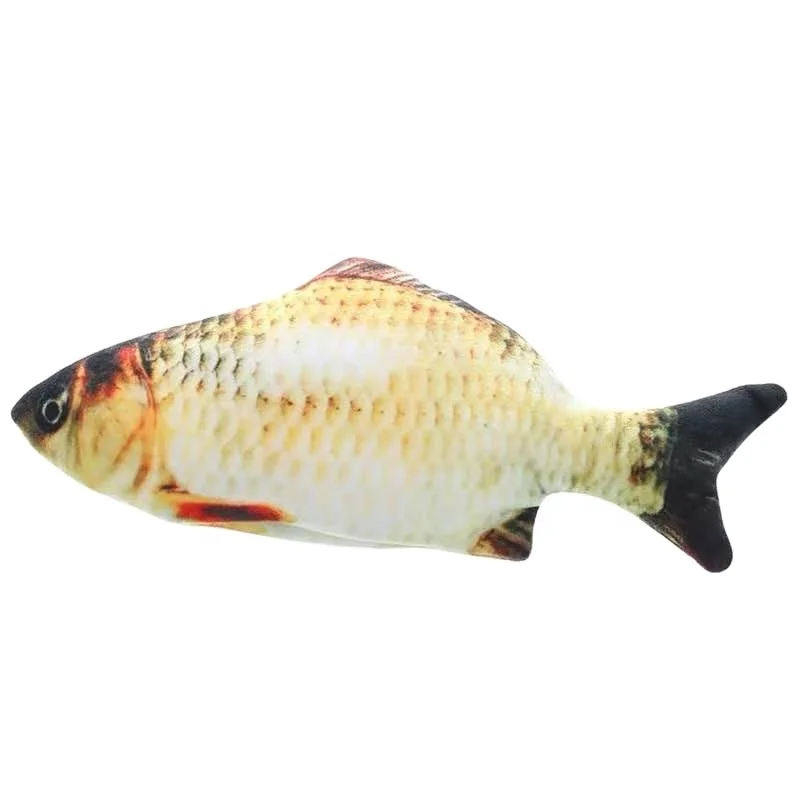 

China Pet Supplies Funny Interactive Chew Bite Cat Fish Catnip Toys