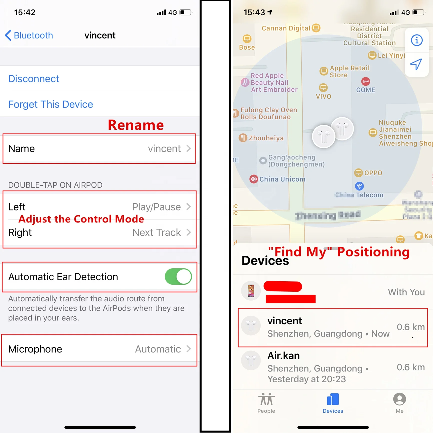 
i500 pro tws rename/gps Positioning airoha 1536 air 2 h1 chip earbuds bluetooth 5.0 earphone headset vincent i500 tws pro 
