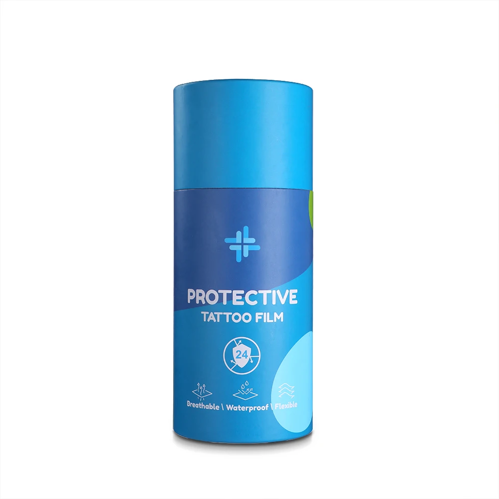 

OEM Tattoo Aftercare Waterproof Bandage Roll Self-adhesive Waterproof Tattoo Film, Colorful