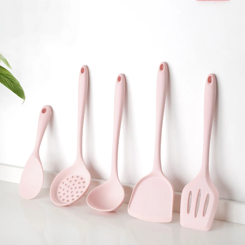 

LMK026 Non Stick Cookware Silicone Kitchen Utensil Set 5 Pieces Kitchenware Silicone Kitchen Accessories