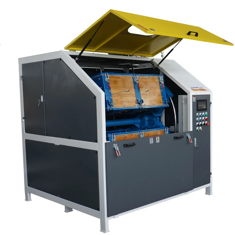 Industrial Automatic Rock Tumbler Barrel Polishing Machine Rotary