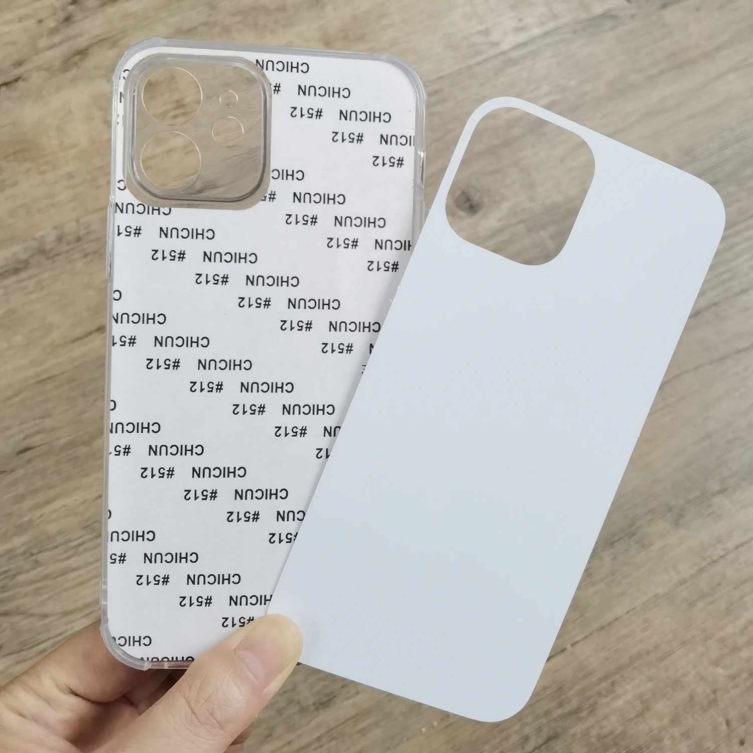 

2D Transparent Clear TPU Sublimation Blanks Phone Case For iPhone 13