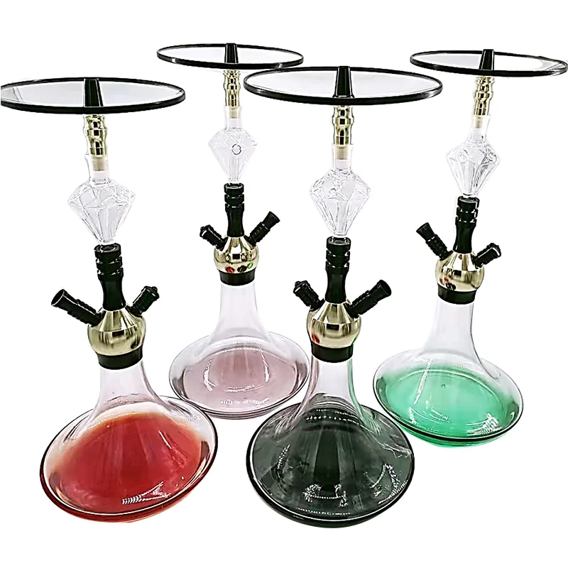 

China Large Size Hookah Shisha Square Manufacturer Metal German Hookah Shisha, As show