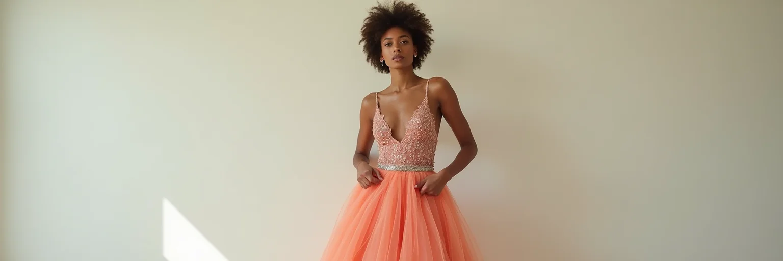 strapless open back dress Glitter Mermaid Prom Dress with Overskirt main image 1