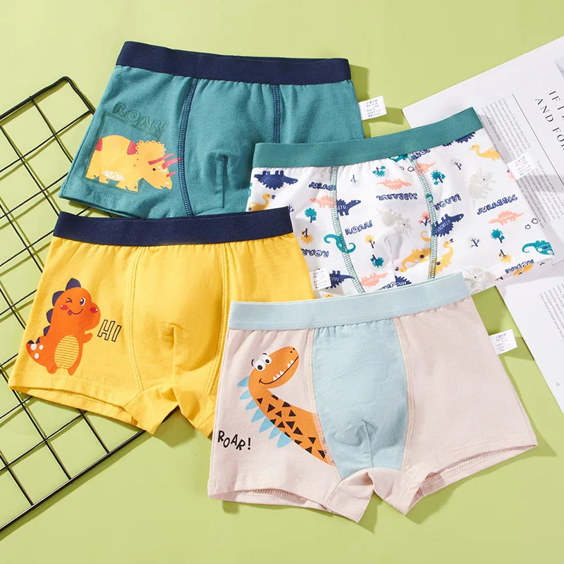 

210520XL03 kids panties breathable baby undies boxers briefs shorts cotton toddler knickers boys underwear children underpant