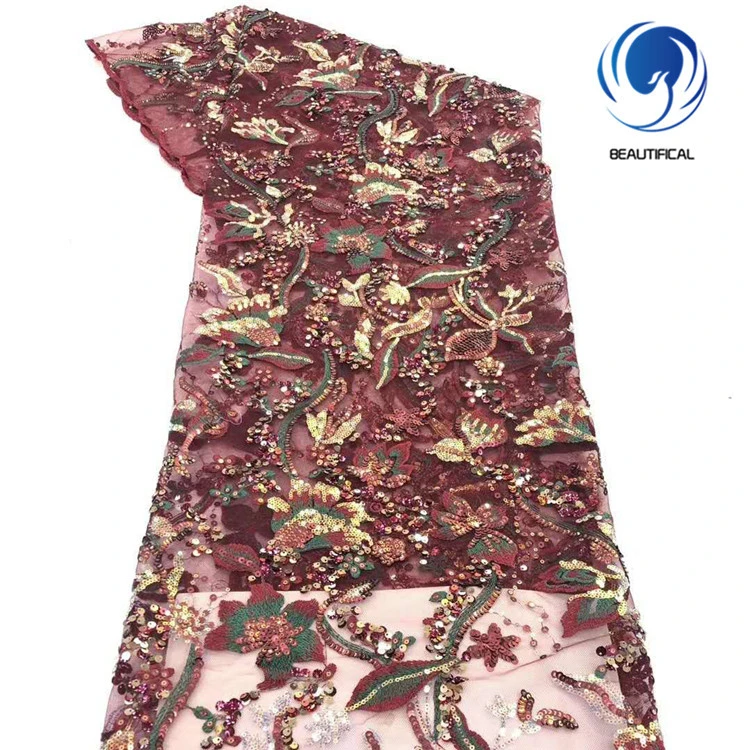 

Beautifical soft lace fabric saree lace fabric trim lace fabric ML43N188, Can be customized