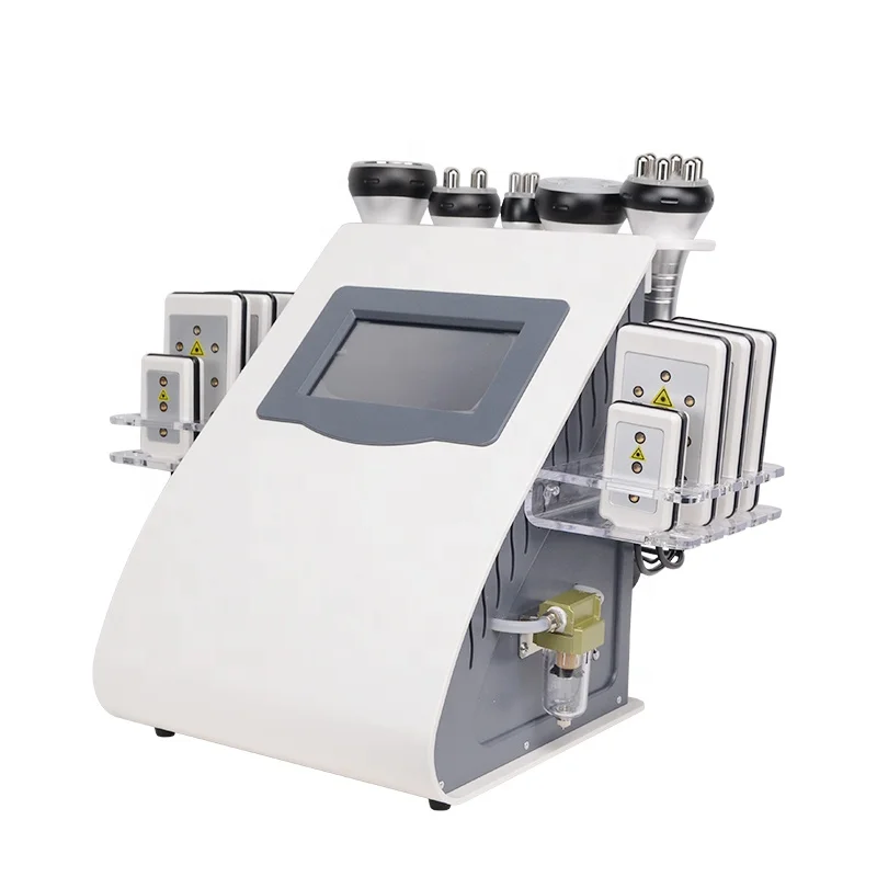 

Factory Kim8 6in1 slimming 80K ultrasonic liposuction ultra lipo cavitation machine with low price for sale