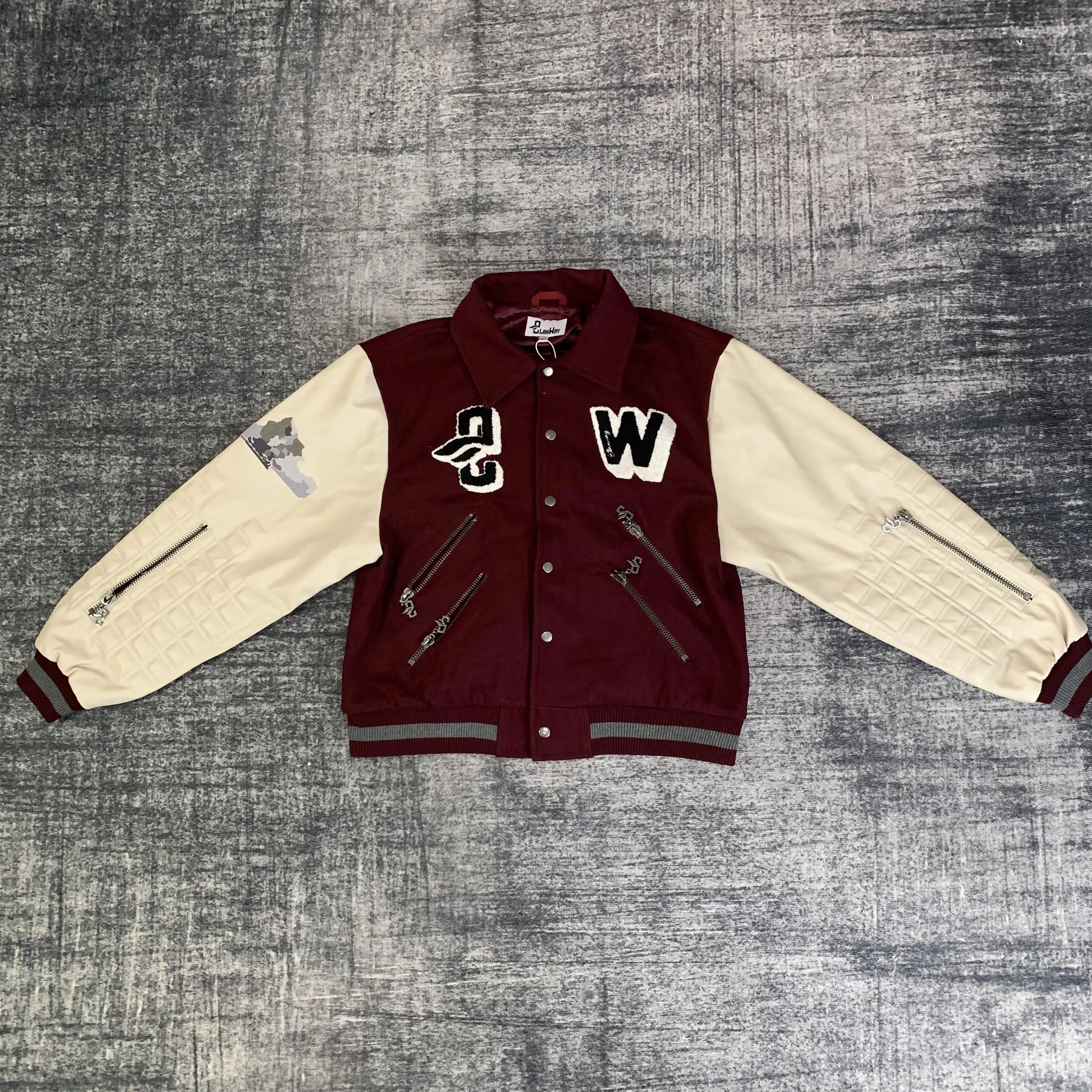 DENIMGUYS Classic Baseball Jacket Autumn Winter
